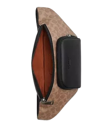 Coach Racer Belt Bag In Signature