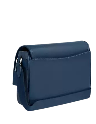 Coach Racer Messenger In Signature Jacquard