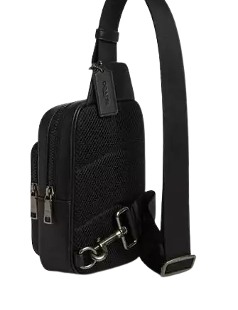 Coach Racer Sling Pack In Signature Canvas