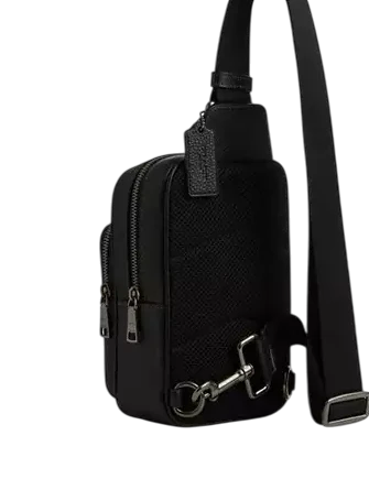 Coach Racer Sling Pack With Lightning Bolt Print