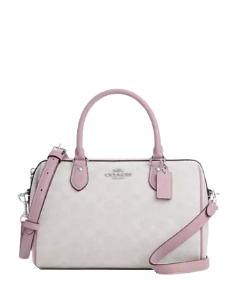 Coach Rowan Satchel Bag In Signature Canvas