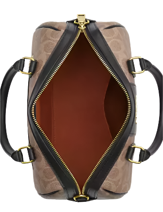 Coach Rowan Satchel Bag In Signature Canvas