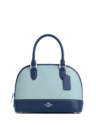 Coach Sabrina Satchel Bag In Colorblock