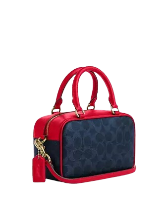 Coach Satchel Crossbody Bag In Signature Canvas