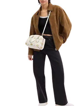 Coach Savannah Small Carryall Bag With Floral Print
