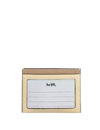 Coach Slim Id Card Case With Lemon Graphic