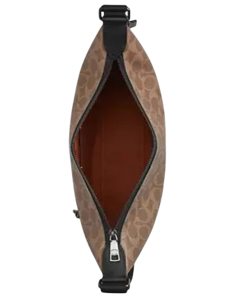 Coach Small Finn Crossbody Bag With Pouch In Signature Canvas