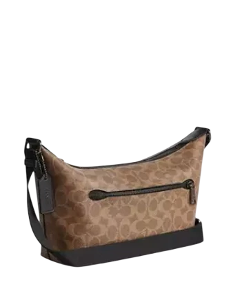Coach Small Finn Crossbody Bag With Pouch In Signature Canvas