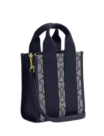 Coach Smith Mini Tote Bag In Signature Jacquard