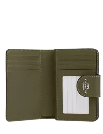 Coach Snap Wallet In Signature Jacquard