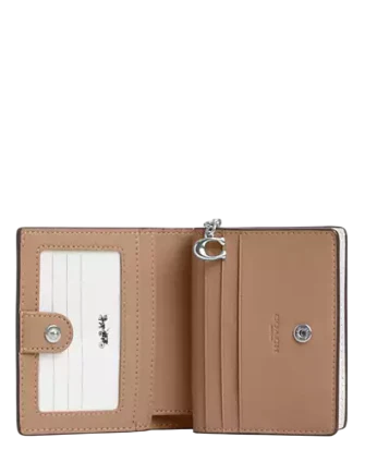 Coach Snap Wallet With Cherry Print