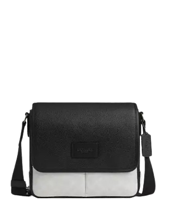 Coach Sprint Map Bag 25 In Colorblock Signature Canvas