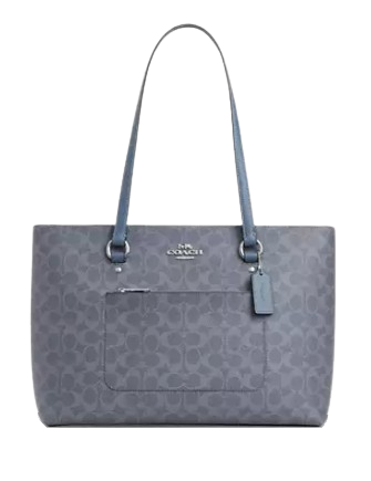 Coach Station Tote Bag In Signature Canvas