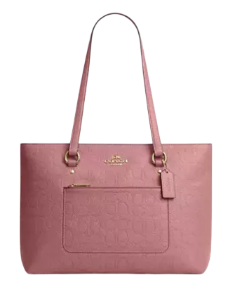 Coach Station Tote Bag In Signature Leather