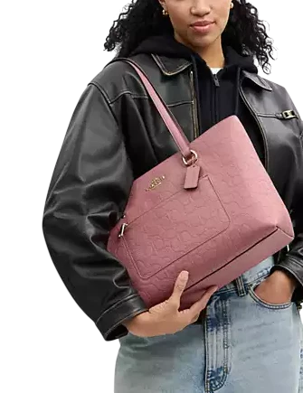 Coach Station Tote Bag In Signature Leather