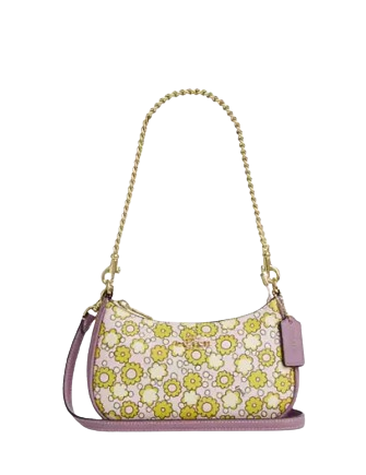 Coach Teri Mini Crossbody Bag With Floral Print