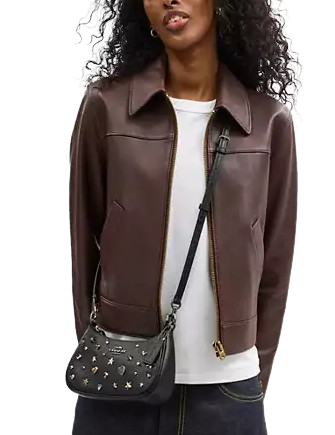 Coach Teri Mini Crossbody Bag With Rivets