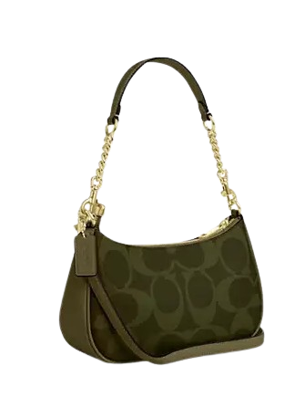 Coach Teri Shoulder Bag In Signature Canvas