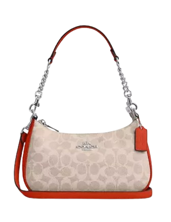 Coach Teri Shoulder Bag In Signature Canvas