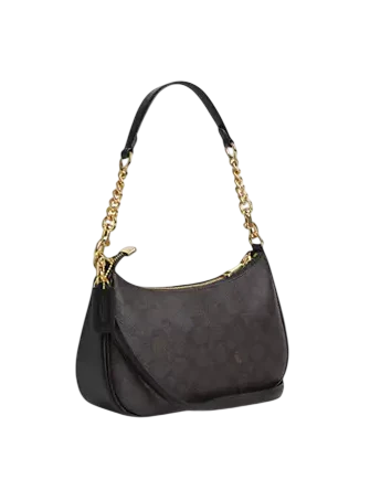 Coach Teri Shoulder Bag In Signature Canvas