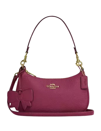 Coach Teri Shoulder Bag With Bow Charm