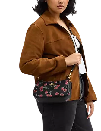 Coach Teri Shoulder Bag With Cherry Print