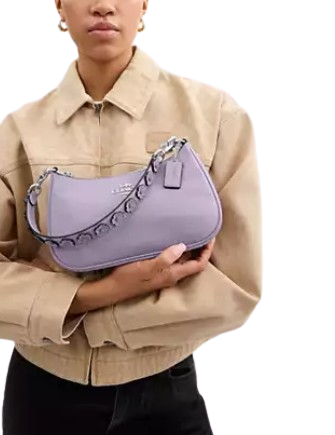 Coach Teri Shoulder Bag With Floral Applique