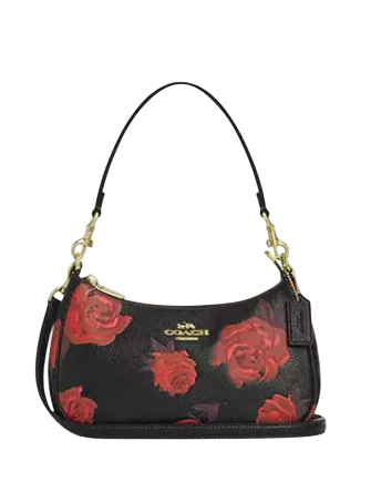 Coach Teri Shoulder Bag With Floral Print