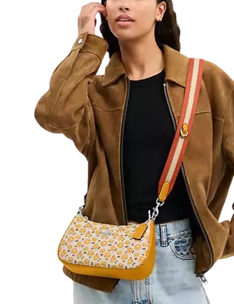 Coach Teri Shoulder Bag With Floral Print