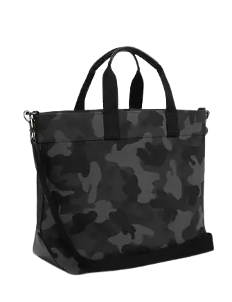 Coach Tote Bag 38 With Camo Print