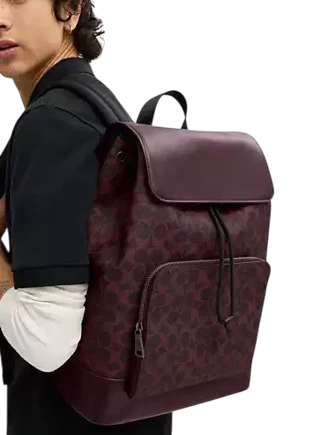 Coach Turner Backpack In Signature Canvas