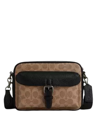 Coach Warner Crossbody Bag In Signature Canvas