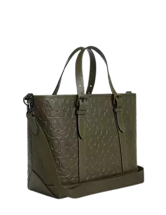 Coach Warner Tote Bag In Signature Leather