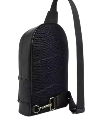 Coach West Pack In Signature Canvas With Varsity Stripe