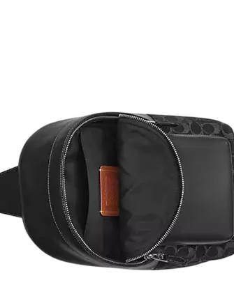 Coach West Pack In Signature Denim