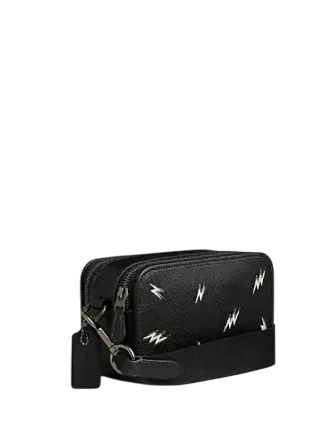 Coach Wyatt Crossbody Bag With Lightning Bolt Print