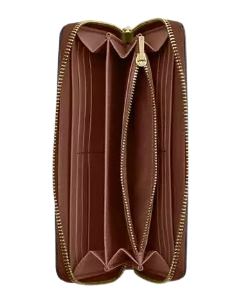 Coach X Peanuts Long Zip Around Wallet In Signature Canvas With Patches
