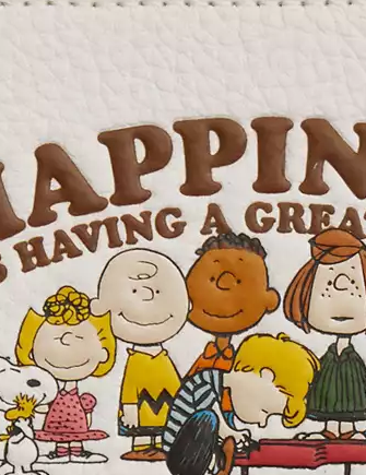 Coach X Peanuts Zip Card Case