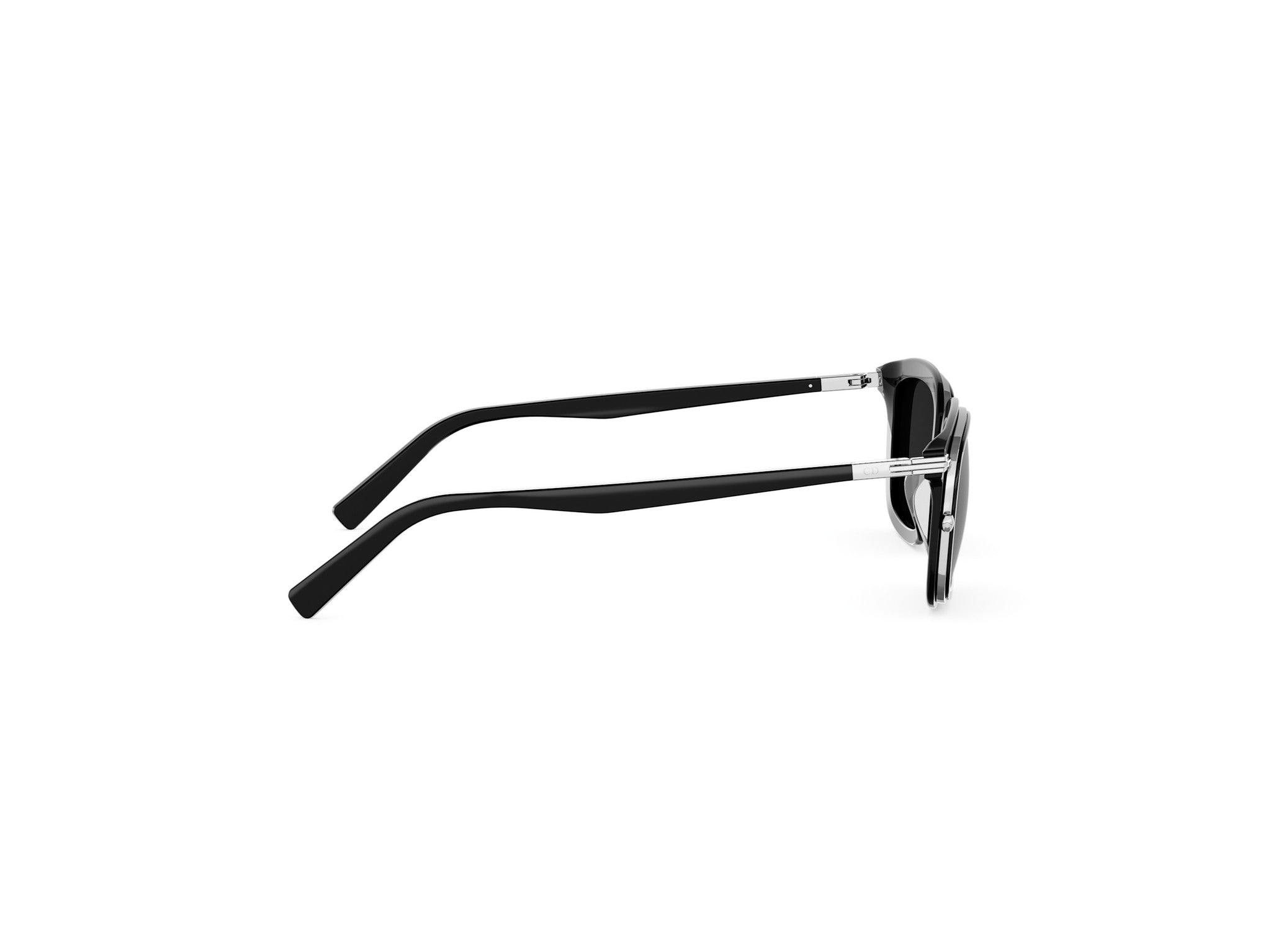Black Square Acetate Sunglasses