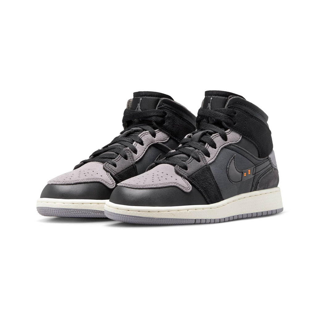 Air Jordan 1 Mid SE Craft Big Kids' Shoes