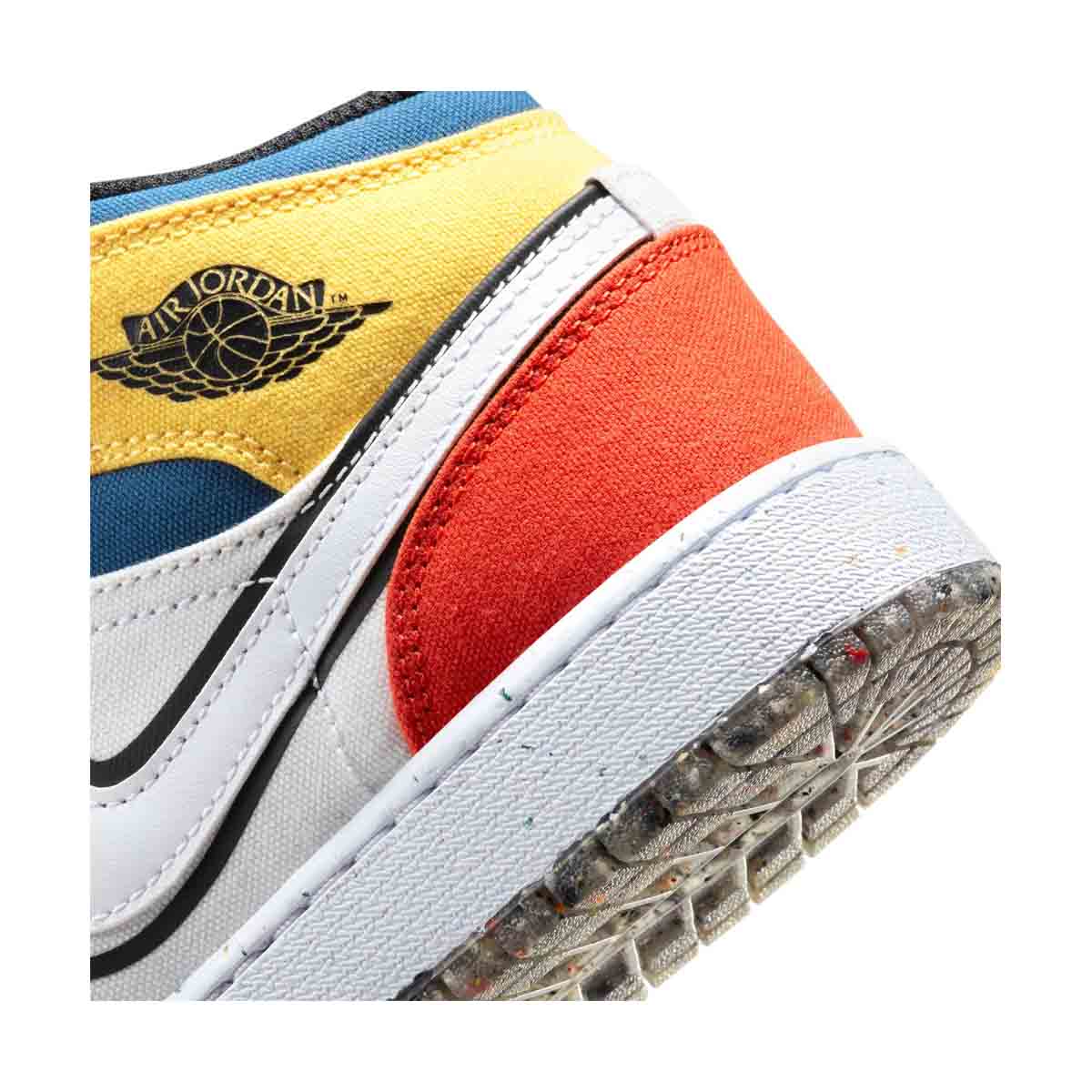 Air Jordan 1 Mid SE Big Kids' Shoes