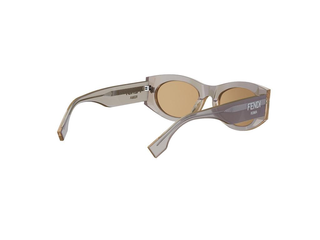 Oval Acetate Sunglasses