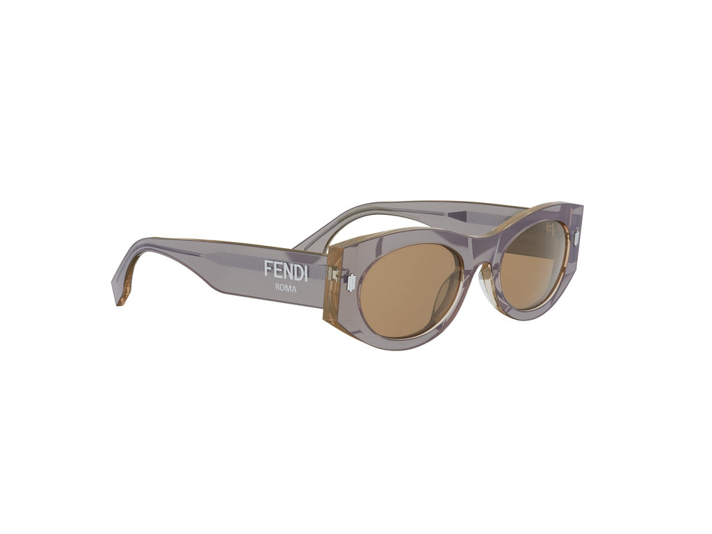 Oval Acetate Sunglasses