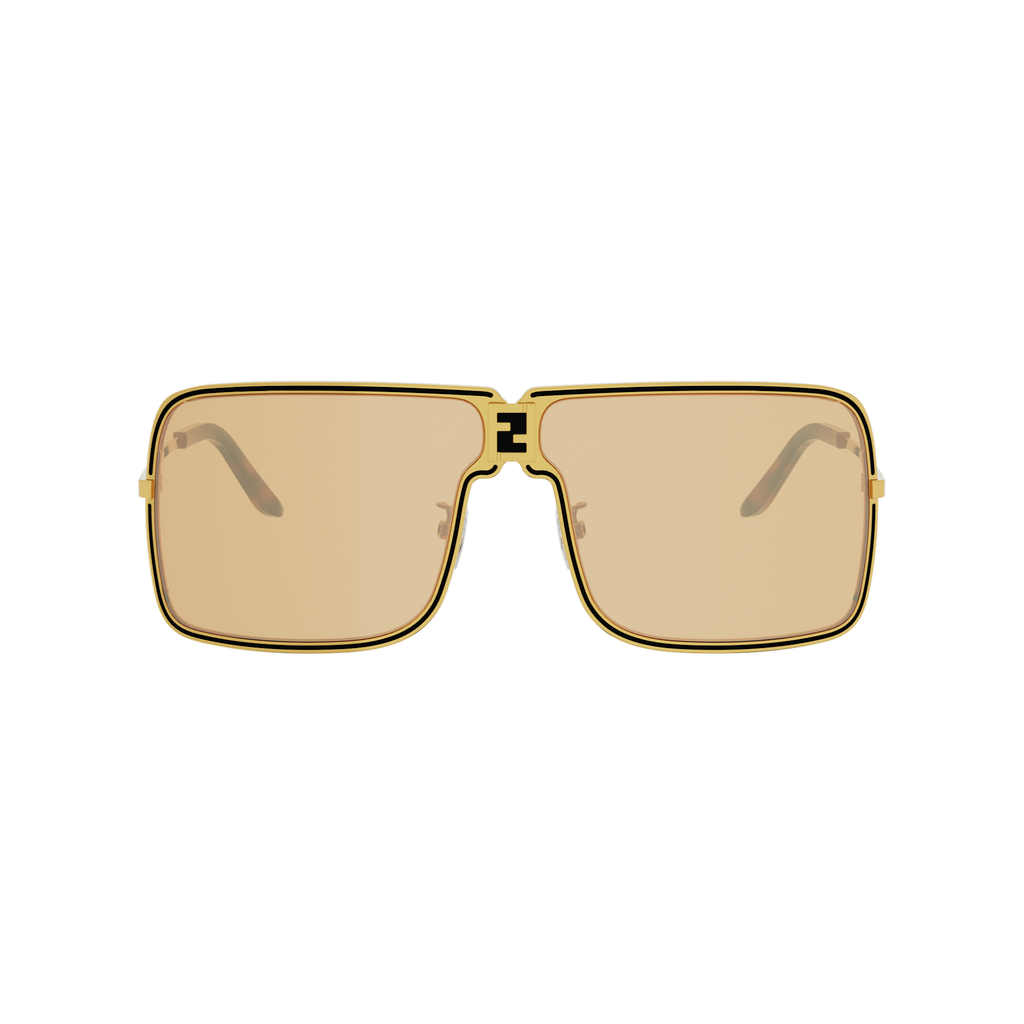 Metal Mask Sunglasses