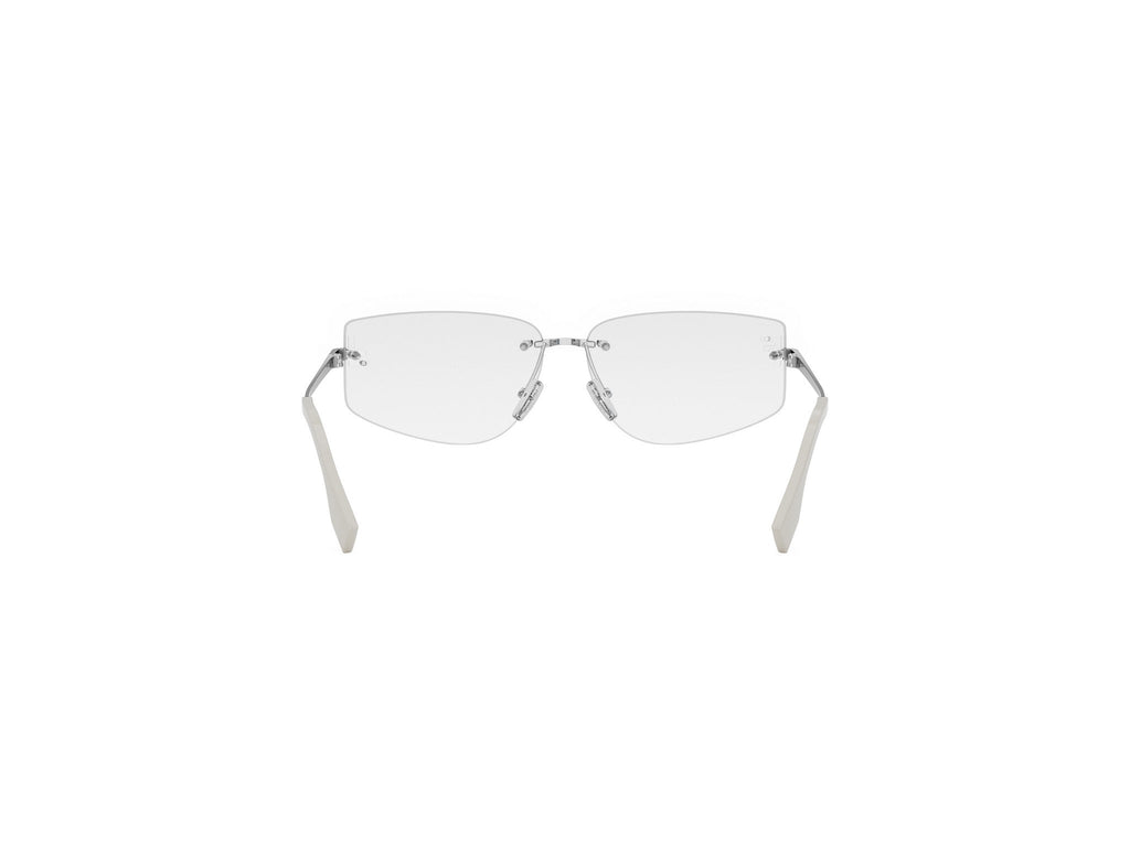 Rimless Geometric Eyeglasses