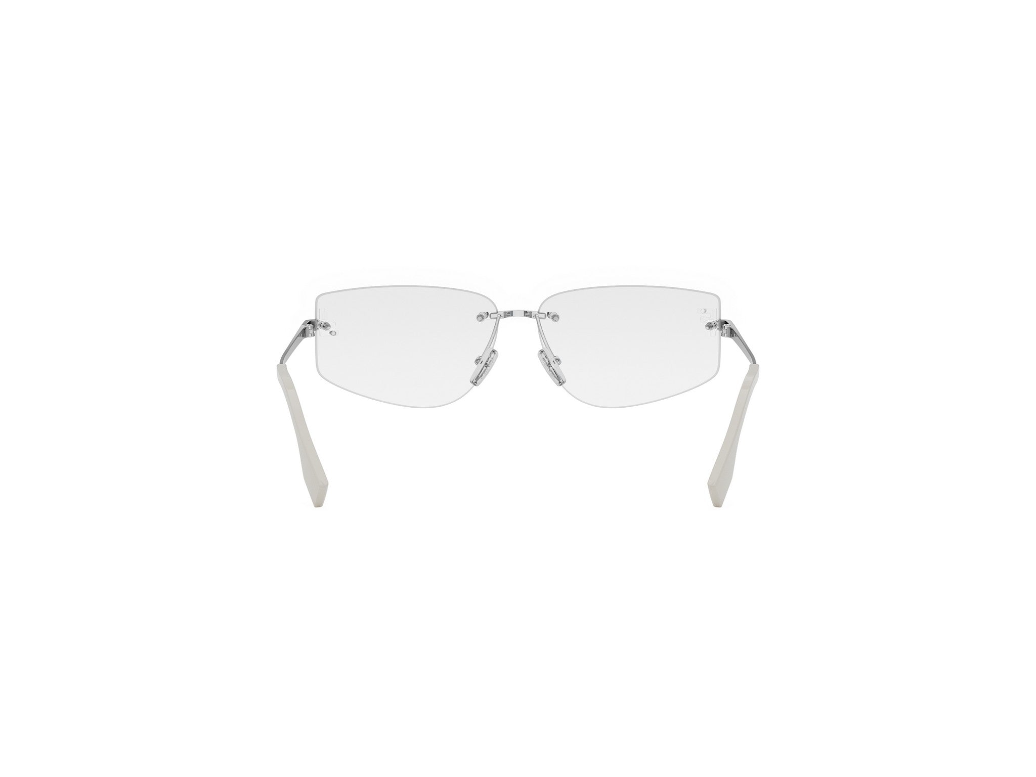Rimless Geometric Eyeglasses