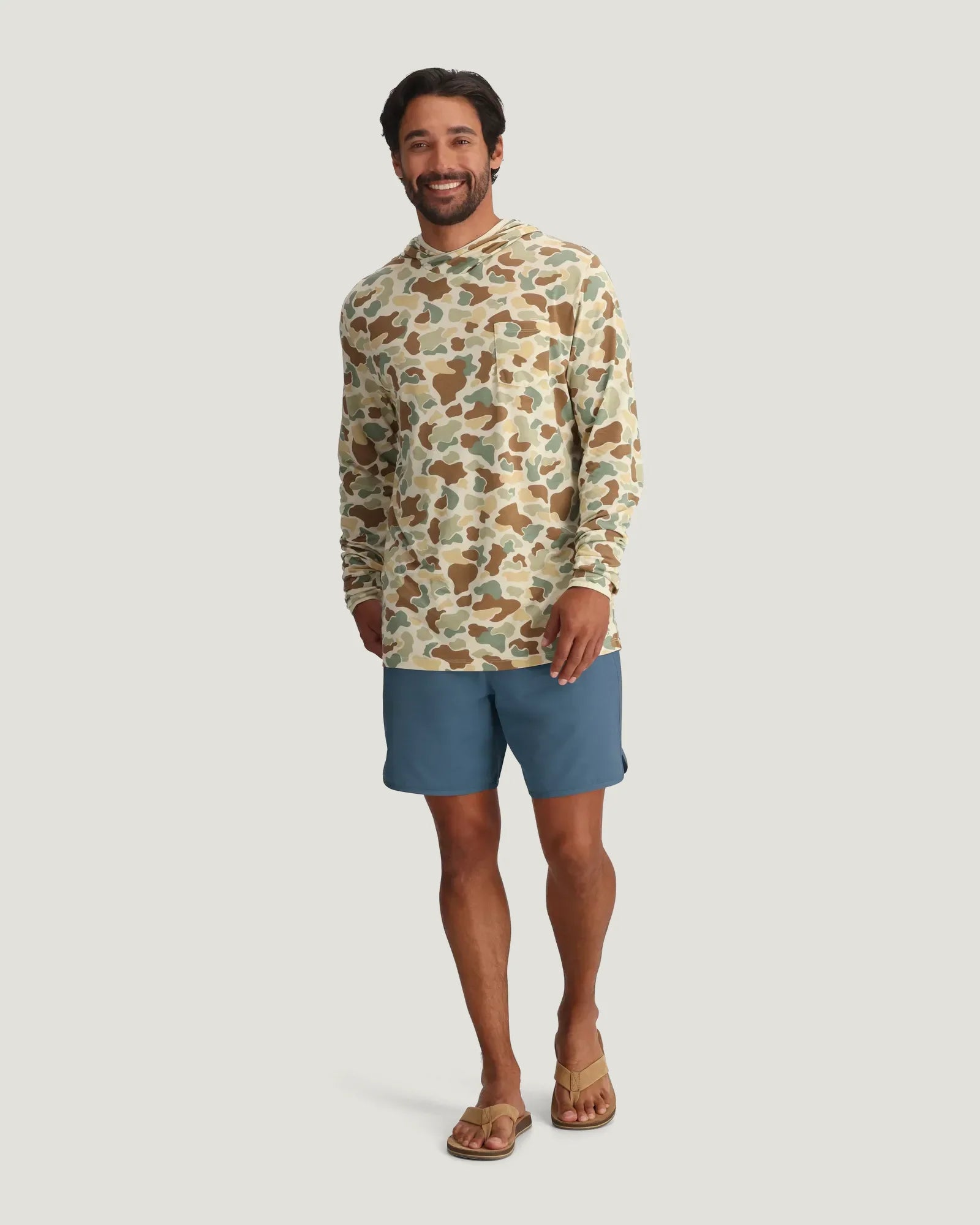 Men's Reverb Short Lined – 7" - Pacific Blue