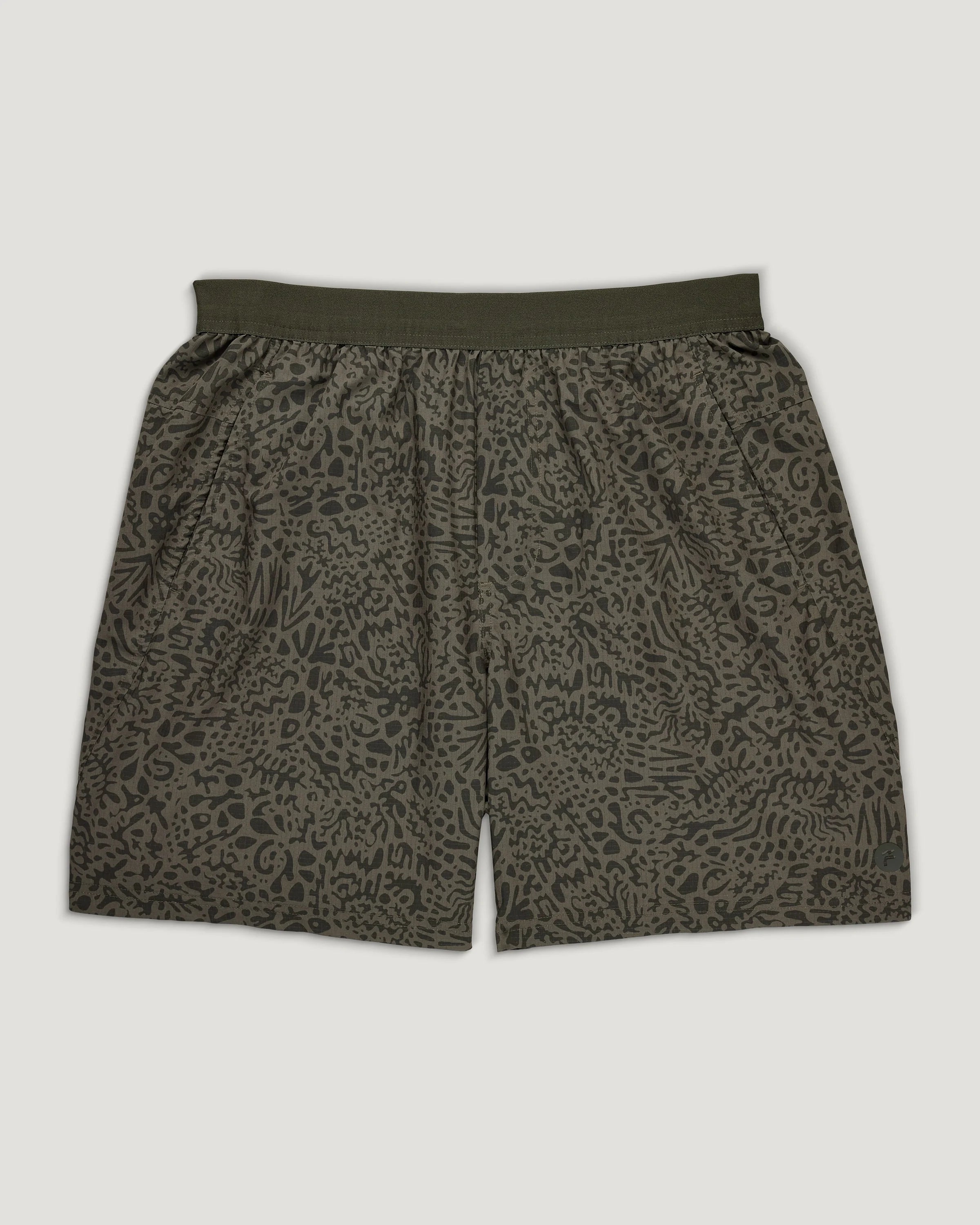 Men's Breeze Vent Short - Drifter Print Fatigue