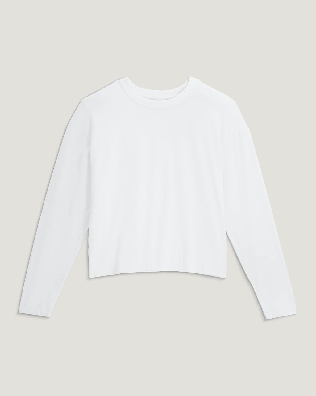 Women's Bamboo Shade Crossover Long Sleeve - Bright White