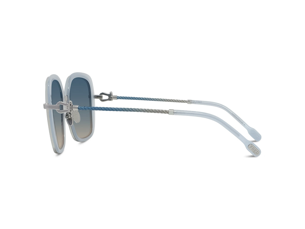 Silver Square Sunglasses